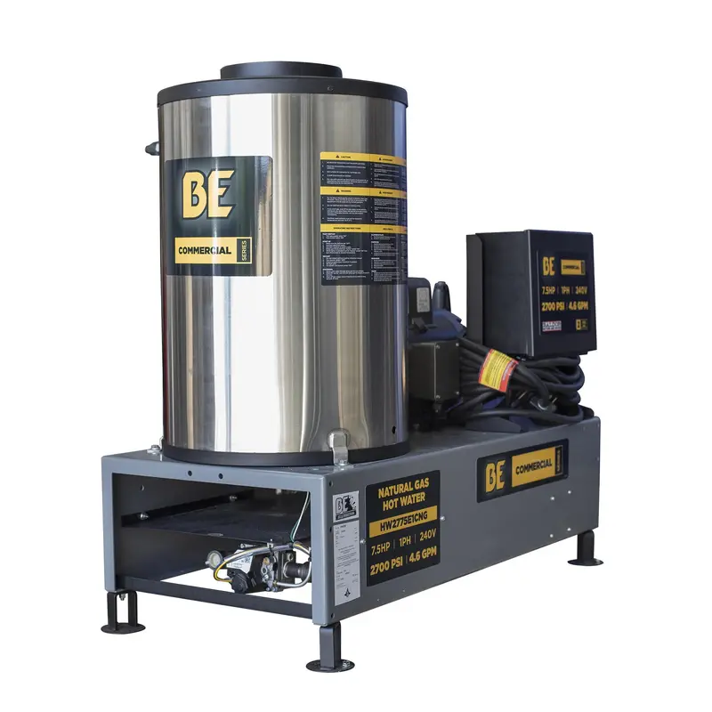 2,700 PSI - 4.6 GPM Hot Water Pressure Washer - BE Power Equipment