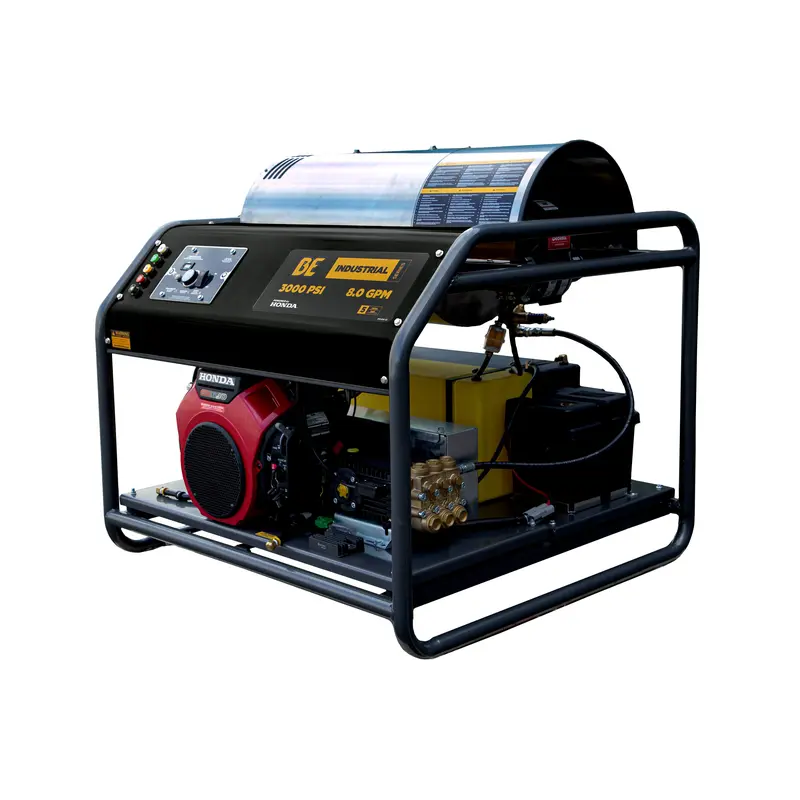 3,000 PSI - 8.0 GPM Hot Water Pressure Washer - BE Power Equipment