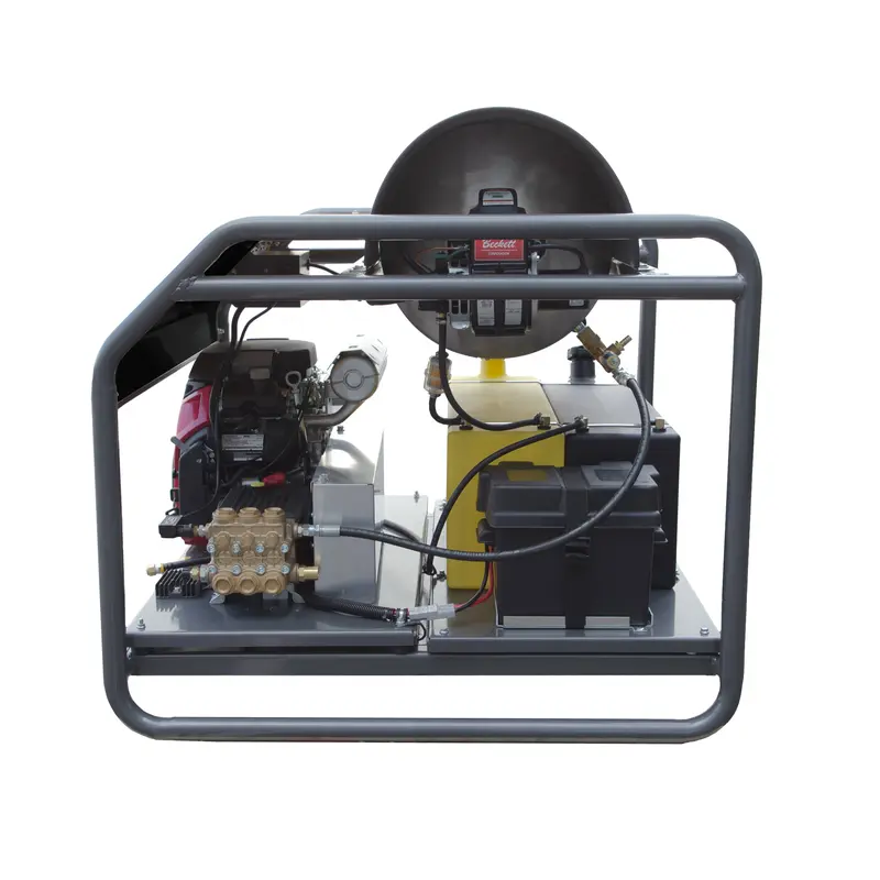 3,000 PSI - 8.0 GPM Hot Water Pressure Washer Side View
