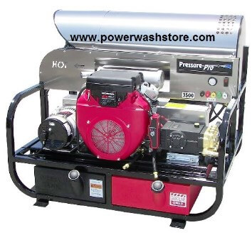 Hot water power washer machines from Power Wash Store
