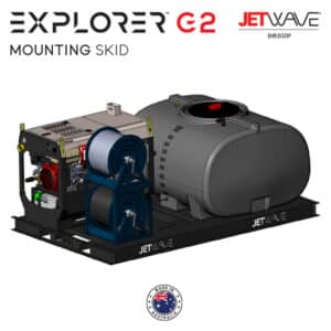 Jetwave Explorer G2 Skid 1000L Pressure Washer