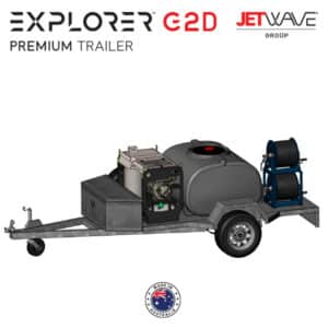 Jetwave Explorer G2D Premium Trailer Pressure Washer