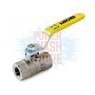 Nickel-Plated Brass Ball Valve 1/4" #3015 for Sale Online