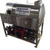 Gas powered pressure washing equipment