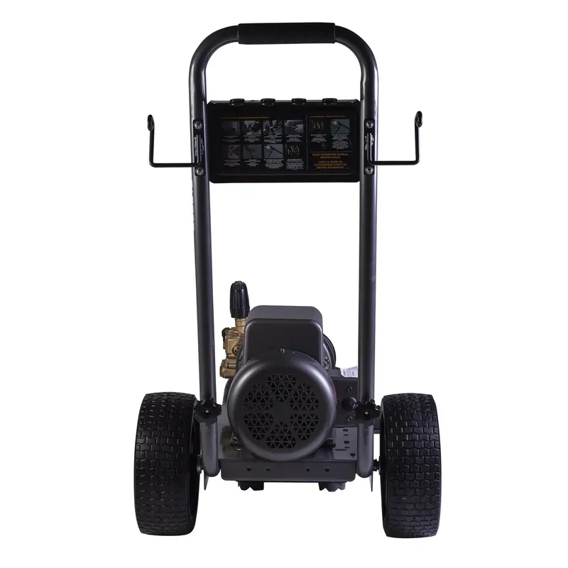 2,000 PSI - 3.5 GPM Electric Pressure Washer Rear View