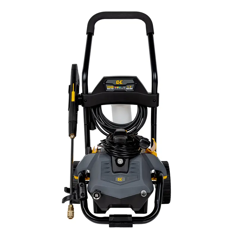2,300 PSI - 1.7 GPM Electric Pressure Washer Front View