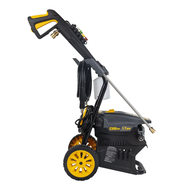 2,300 PSI - 1.7 GPM Electric Pressure Washer Right Side