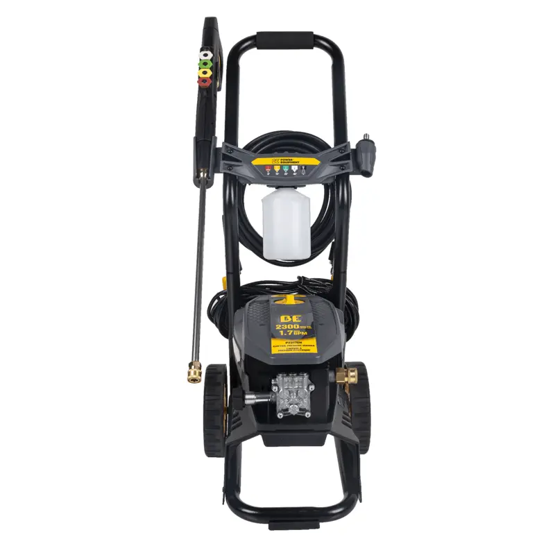 2,300 PSI - 1.7 GPM Electric Pressure Washer Front View