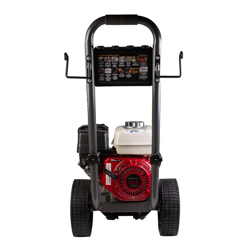 2,500 PSI - 3.0 GPM Gas Pressure Washer Rear View