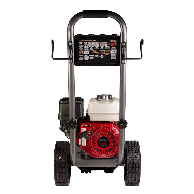 3,200 PSI - 2.8 GPM Gas Pressure Washer Rear View