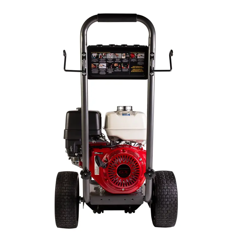 4,000 PSI - 4.0 GPM Gas Pressure Washer Rear View