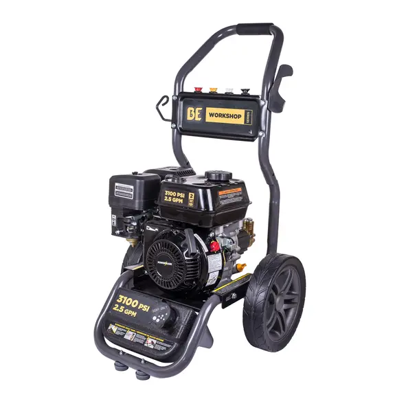 3,100 PSI - 2.5 GPM Gas Pressure Washer - BE Power Equipment