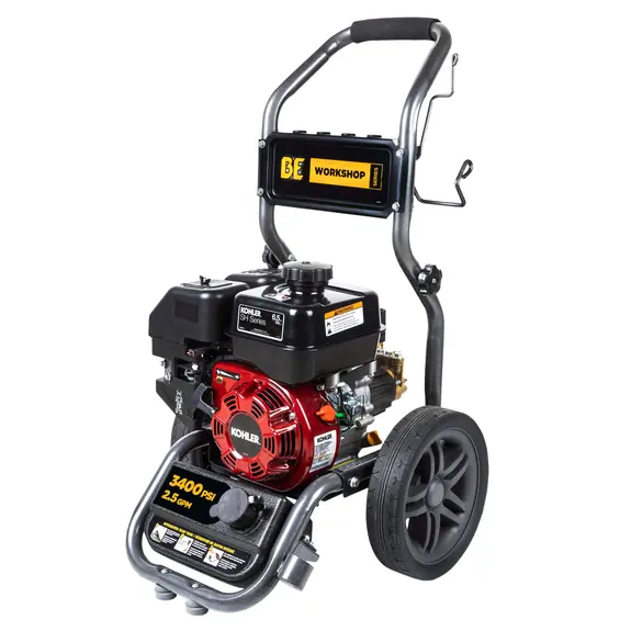 3,400 PSI - 2.5 GPM Gas Pressure Washer - BE Power Equipment