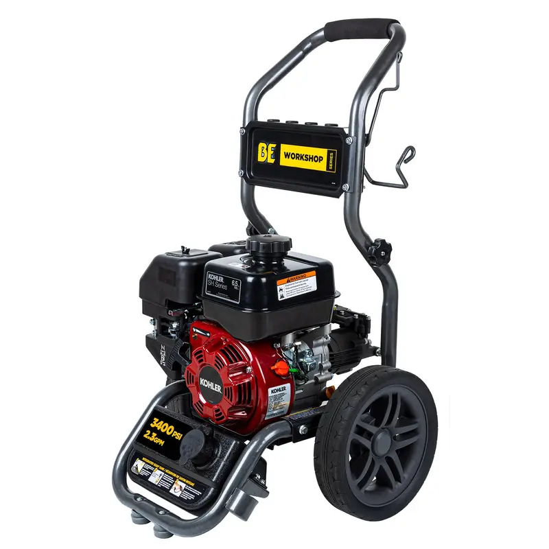 3,400 PSI - 2.3 GPM Gas Pressure Washer - BE Power Equipment