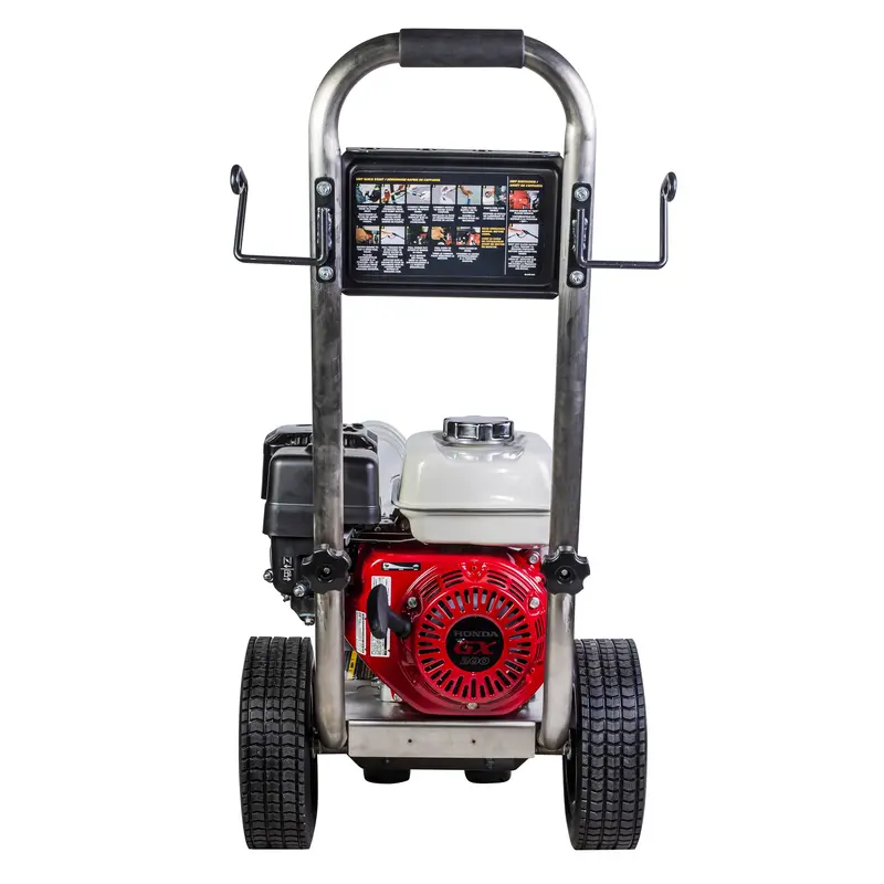 2,500 PSI - 3.0 GPM Gas Pressure Washer Rear View