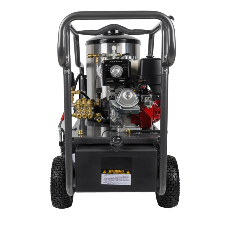 4,000 PSI - 4.0 GPM Hot Water Pressure Washer Rear View