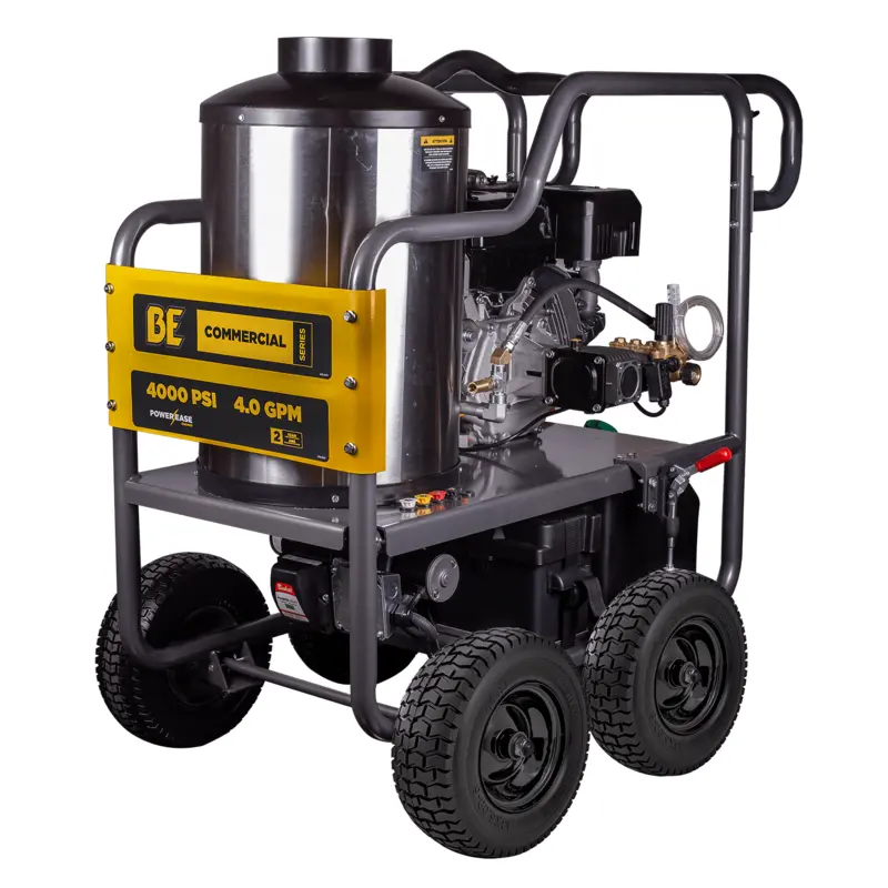 4,000 PSI - 4.0 GPM Hot Water Pressure Washer - BE Power Equipment