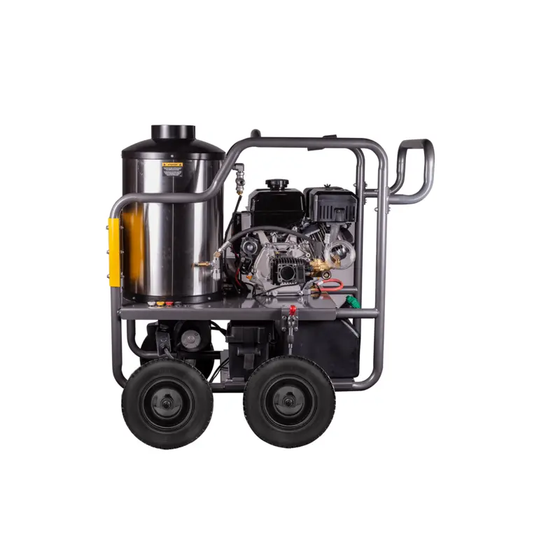 4,000 PSI - 4.0 GPM Hot Water Pressure Washer Side View