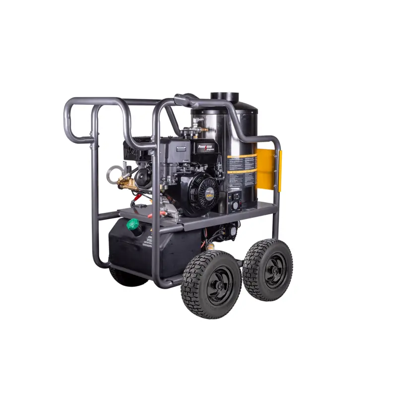 4,000 PSI - 4.0 GPM Hot Water Pressure Washer Rear Side View