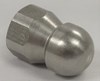 Non-Rotating 3/8 Inch Ball Type Sewer Nozzle