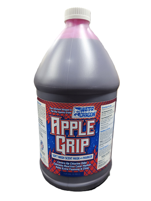 Apple - whizkid0419 Apple Grip - 1 Gallon | Pressure Washer Scent Mask | Soft Wash