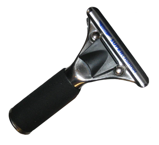 Ettore Super Channel Squeegee Handle for Window Cleaning