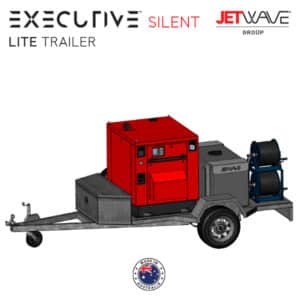 Jetwave Executive Silent Lite Trailer Pressure Washer