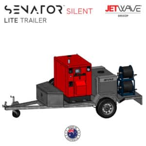 Jetwave Senator Silent Lite Trailer Pressure Washer