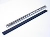 Moerman Stainless Steel Channel With Rubber 10" Detached