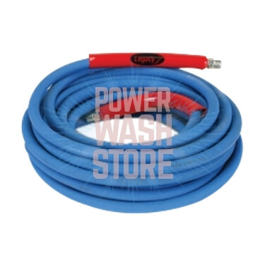Smooth blue pressure hose non-marking