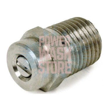 Pressure Washer Jet Wash Nozzles 1/4"M Stainless Steel Angles 0° 15° 25° & 40° 