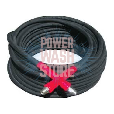 Dragon Flex 100 ft Black 6000 PSI 2 Wire Hose #8443