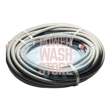 100 foot Smooth A+ Gray 4000psi Hose - One Wire