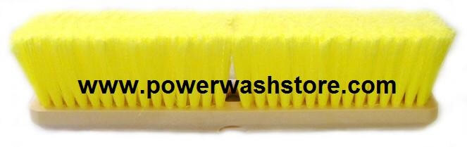 18" Heavy Fill Polystyrene Straight Truck Wash Brush #4510