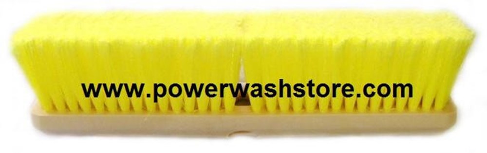 18 Heavy Fill Polystyrene Straight Truck Wash Brush #4510