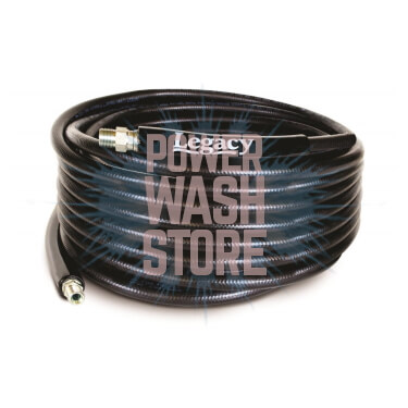 Legacy Black 4000psi Hose - One Wire, Class A ORS Pressure Washer Hose