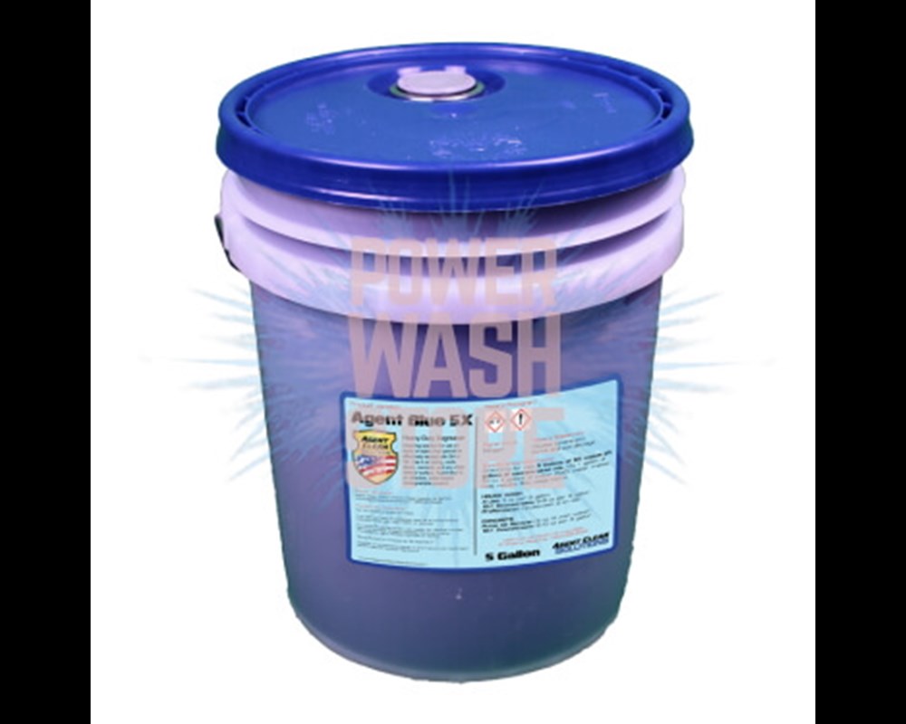 Agent Blue 5x Concentrate - 5 Gallon Bucket