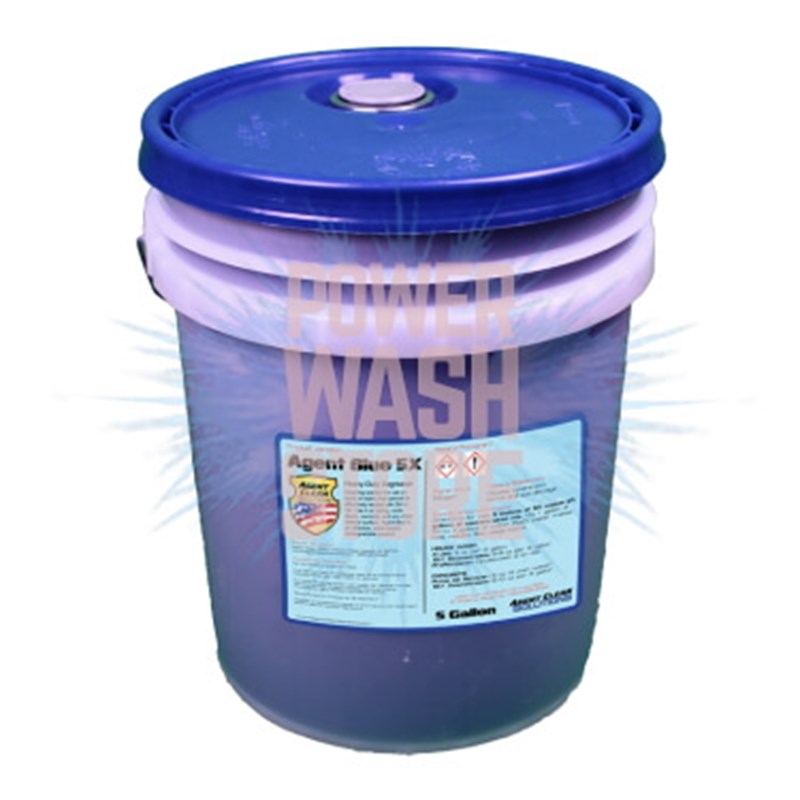 Agent Blue 5x Concentrate - 5 Gallon Bucket