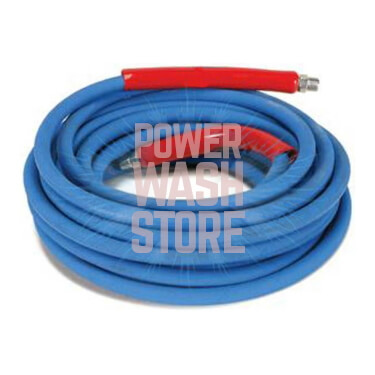 100ft Smooth A+ Blue 6000psi Hose - Two Wire