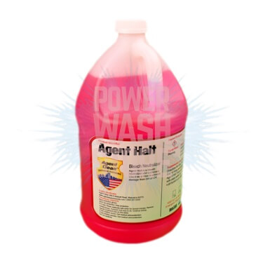 agent halt bleach neutralizer 1 gallon