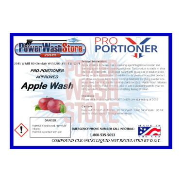 Apple Wash 1 Gallon Pressure Washer surfactant