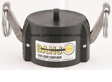 Banjo Polypropylene Cap-Male Adaptor