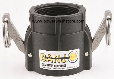 Banjo Polypropylene Female Coupler-Female Thread