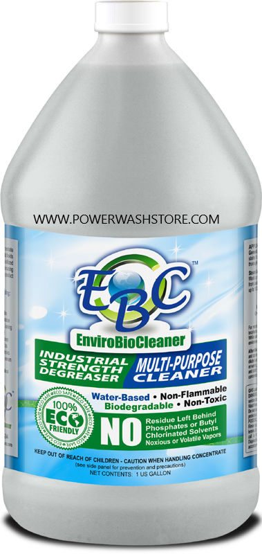 Enviro Bio Cleaner (EBC) 1-gallon pressure washer detergent EBC1G