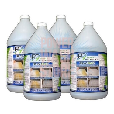 4 Gallon Case of Pressure Washing Detergent F9 BARC - Flat Surface Cleaning