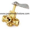 Flow Selector Valve 3/8"FPT 4-Way #3079