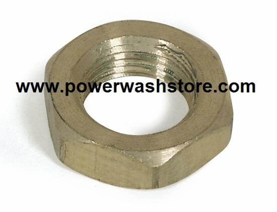 Hex Pipe Nut - Brass