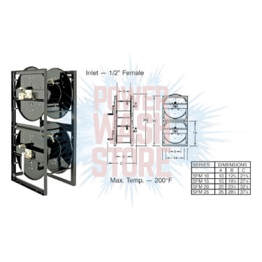 Pressure Washer Hose Reels: Cox, HoseTract, Legacy, Steel Eagle, Summit,  Karcher, & Titan