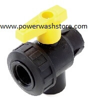 Polypropylene 3-Way Ball Valve