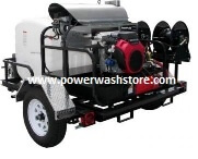Pressure Pro HD Commercial Tow Pro Trailer Pressure Pro HD Tow Pro Trailer 5.5@3500 Power Washer Trailer